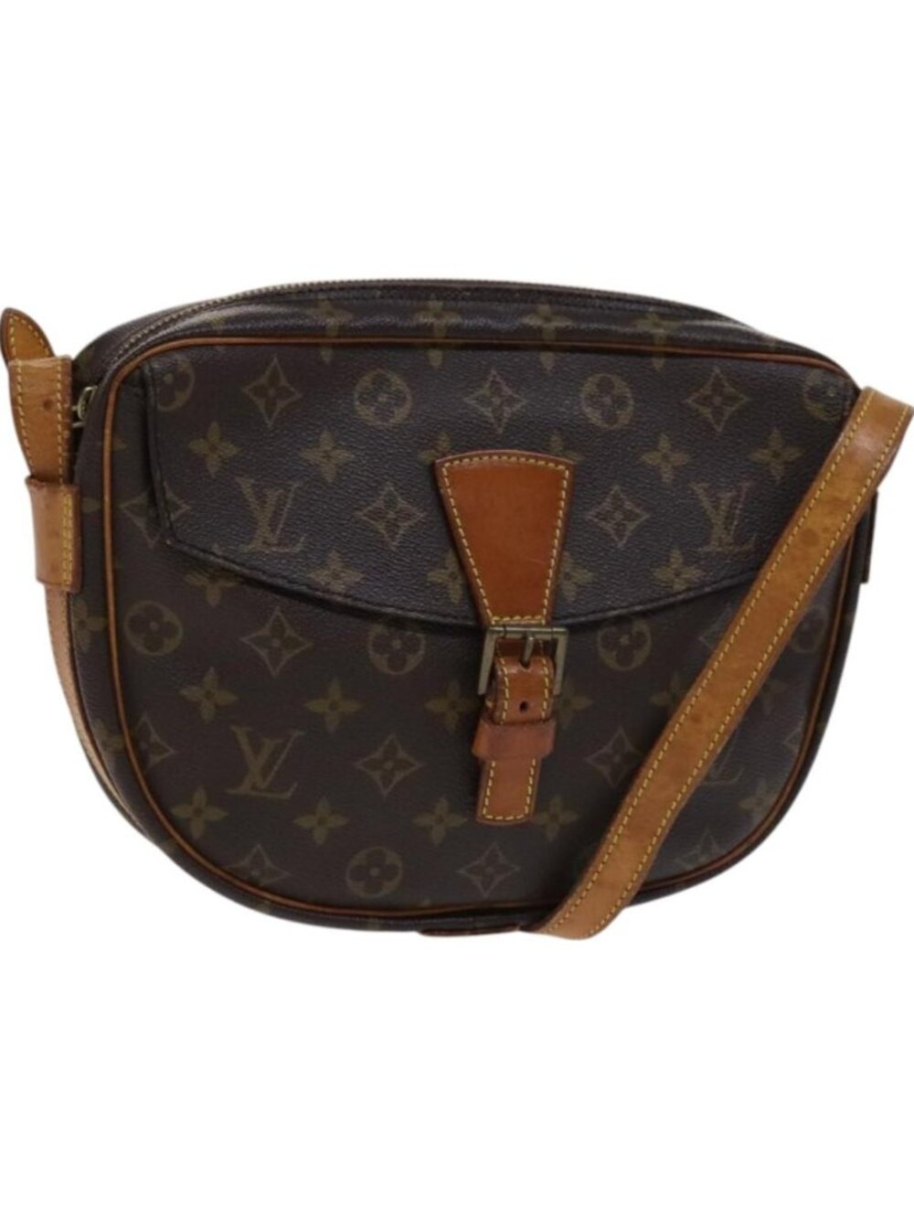 LOUIS VUITTON Monogram Jeune Fille GM Shoulder Bag M51225